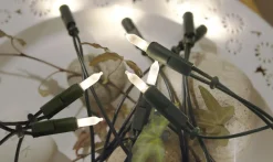 P-LED INDOOR Ljusslinga 5,1m 35LED Varmvit/Grön