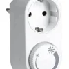 PLUG-IN LED-Dimmer (LED3-24W) 3-200W Vit