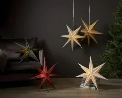 POINT Pappersstjärna 60cm Beige
