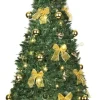 POP-UP-TREE Julgran med Gulddekoration 185cm 144LED