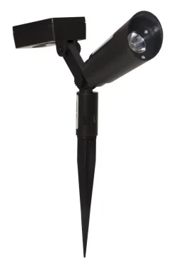 POWERSPOT 2-PACK Solcells-Spotlight 15cm Svart