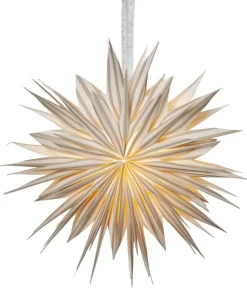 PRINT Stjärna 60cm Vit