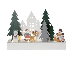 PUZZEL Ljusstake Batteri 7L 25cm