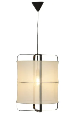 RAMMI Taklampa 40cm Svart/Vit