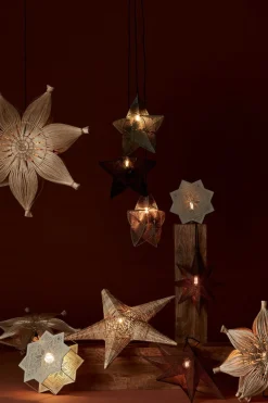 REGINA Star Julstjärna 40cm Grön