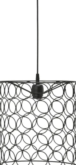 RING Taklampa 30cm Mattsvart