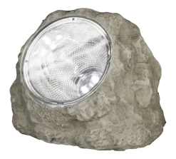 ROCKY Solcells-Dekoration 12cm Grå