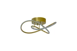 ROLLER Plafond LED 50cm Mässing