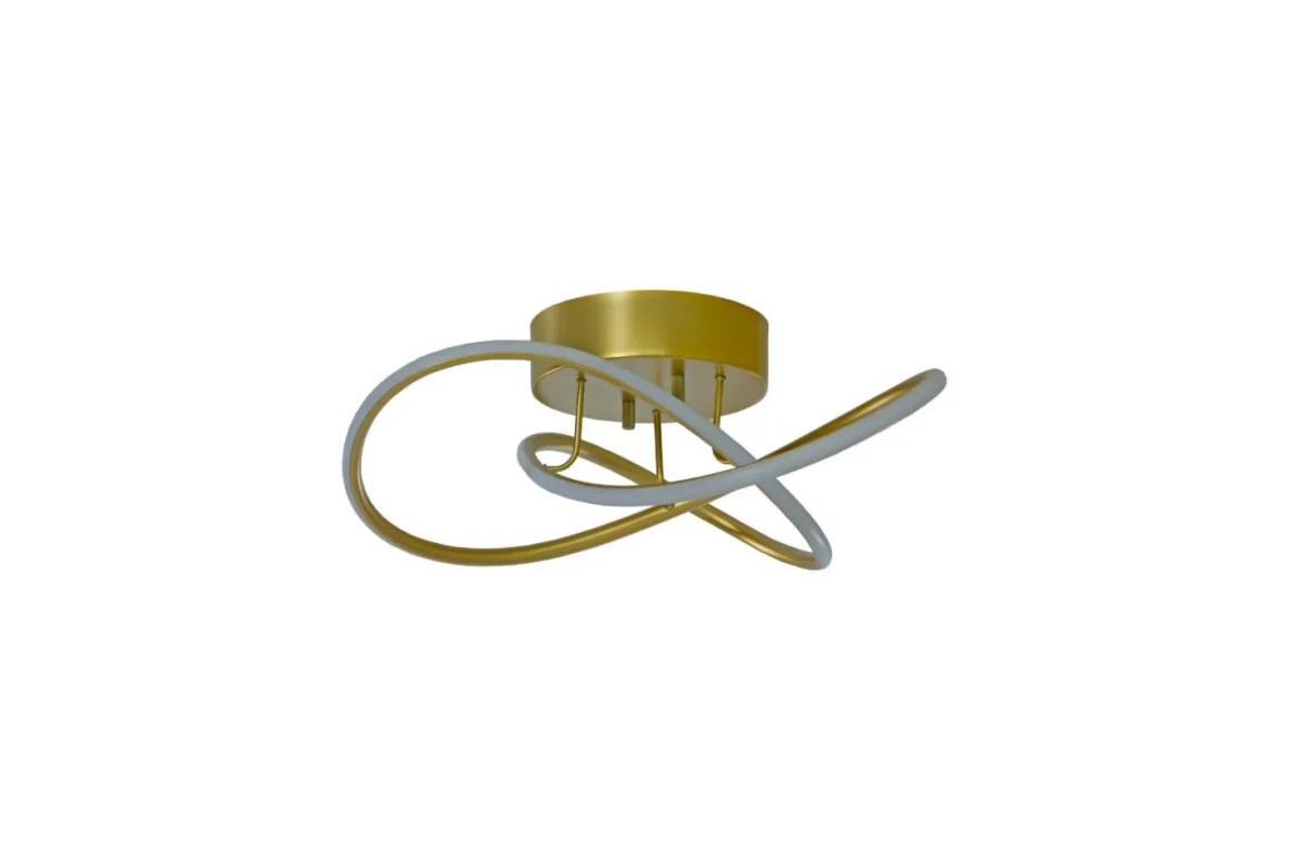 ROLLER Plafond LED 50cm Mässing