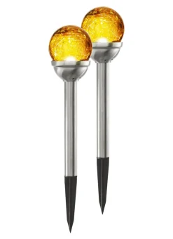 ROMA Solcells-pollare 2-Pack 26,5cm LED IP44