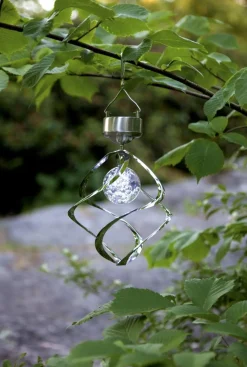 ROMA Solcells-Vindspel 35cm Rostfritt Stål