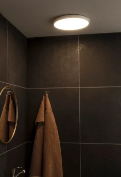 RONJA LED-Plafond Bad Dimbar 30cm Vit IP54