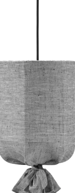 ROUND Takskärm Utomhus 30cm Lin Gråsvart