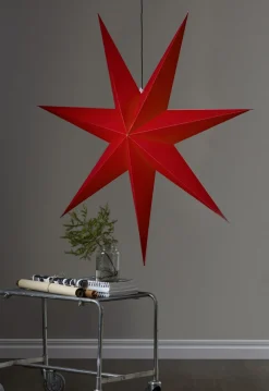 ROZEN Pappersstjärna 140cm Röd
