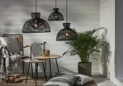 RUNDE Lampskärm 26cm Svart