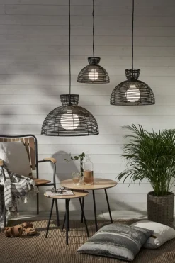 RUNDE Lampskärm 26cm Svart