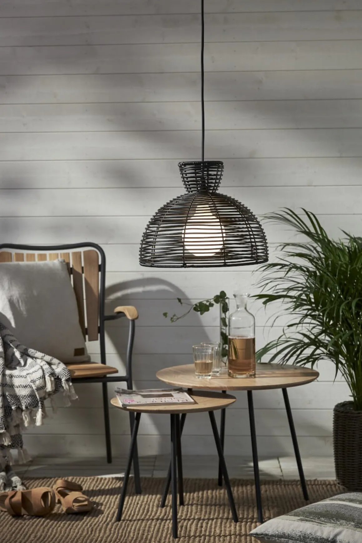 RUNDE Lampskärm 37,5cm Svart