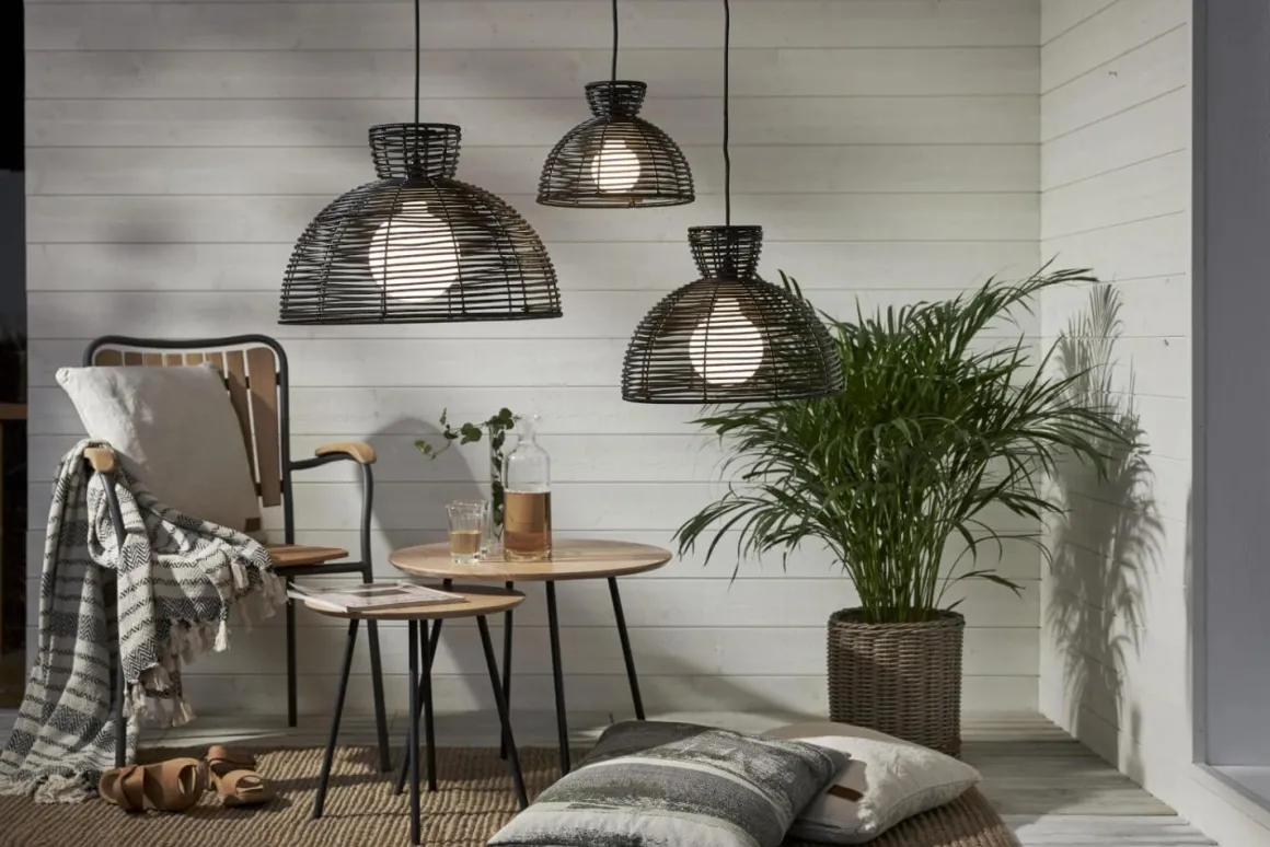 RUNDE Lampskärm 37,5cm Svart