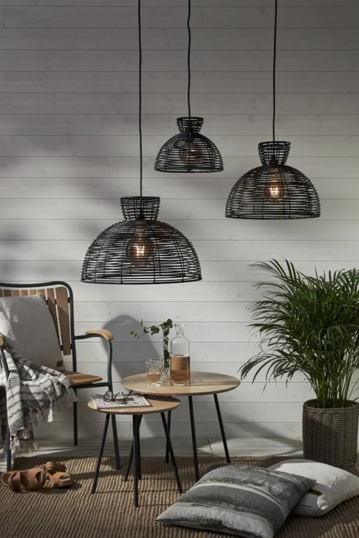 RUNDE Lampskärm 37,5cm Svart