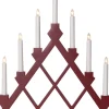 Rut Ljusstake 53cm Röd
