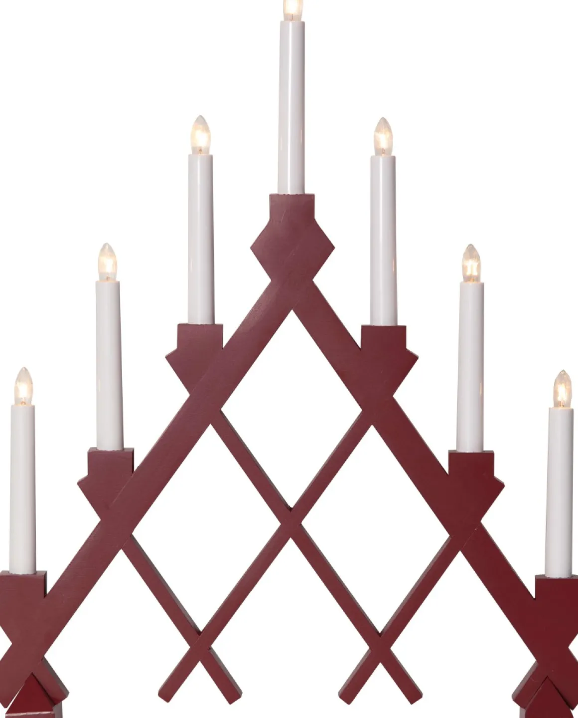 Rut Ljusstake 53cm Röd