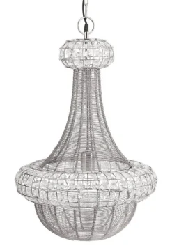 SABA Taklampa 42cm Silver
