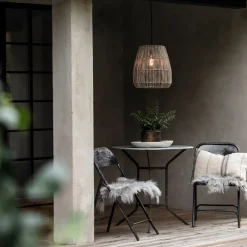 SAIGON Takskärm 28cm Grå