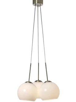 SALLE Takpendel 3a 450mm Antikmässing/Vit