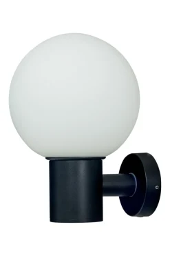 SALTVIK Vägglampa Ute 28cm Svart IP44