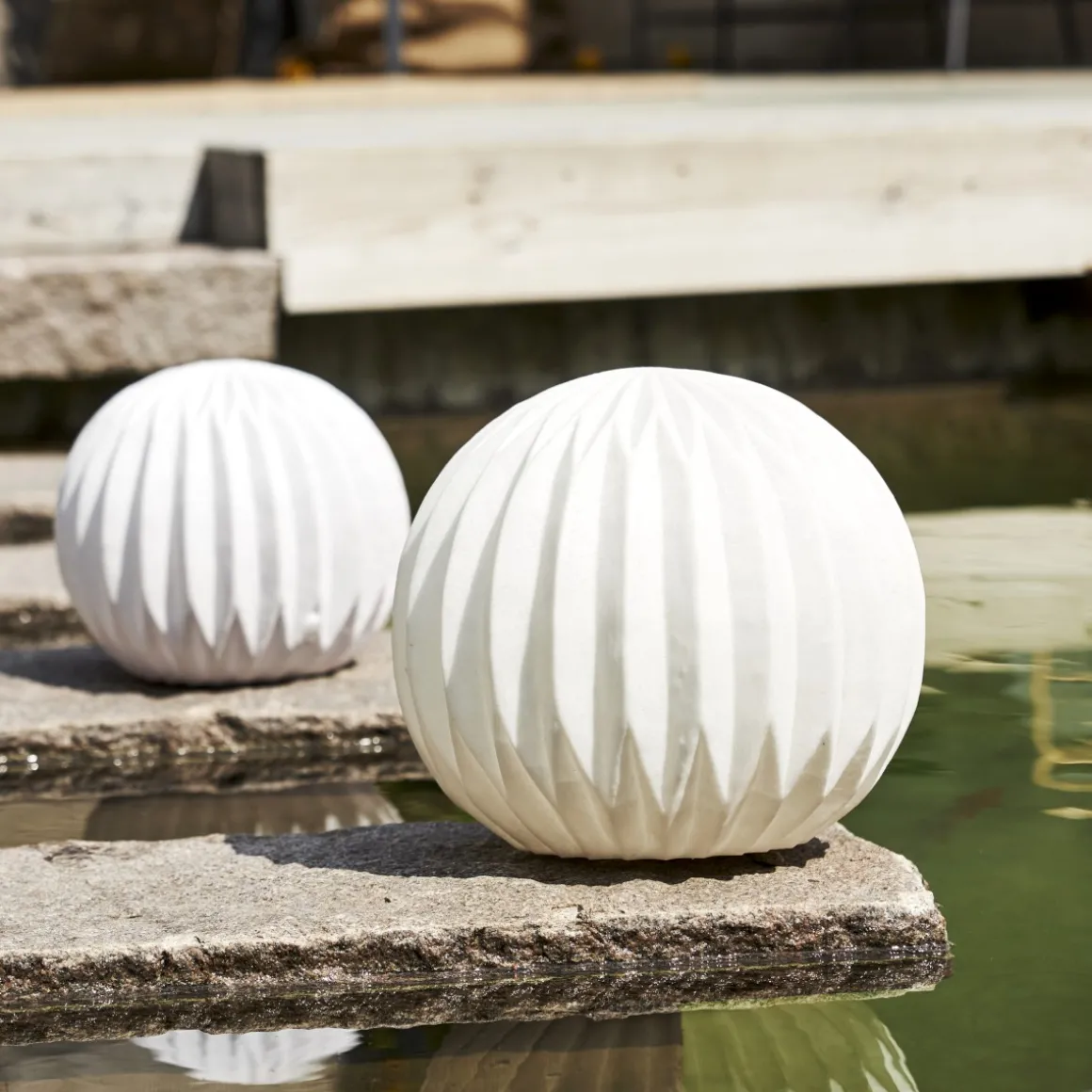 SANDY Utomhusdekoration 25,5cm Vit IP44