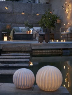 SANDY Utomhusdekoration 25,5cm Vit IP44