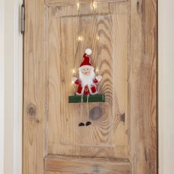 SANTA Inomhusdekoration Batteri 50cm Röd