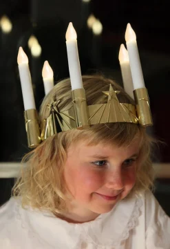 Santa Lucia Luciakrona Guld