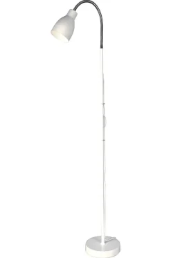 SAREK Golvlampa E27 136cm Vit