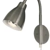 SAREK Vägglampa 30cm Stål