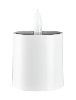 SAUL Solcells-Ljus 11cm Vit