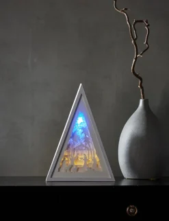 SCENERY Dekoration Krubba 30,5cm Vit