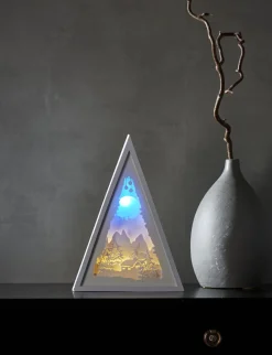 SCENERY Dekoration Stuga 30,5cm Vit