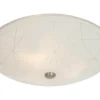 SEKTOR Plafond 42cm Vit/Stål