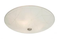 SEKTOR Plafond 42cm Vit/Stål