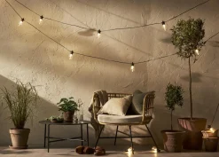 SELECTA Ljusslinga 7,2m 10LED Varmvit/Svart