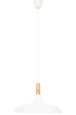 SENSE Takpendel 45cm Vit/Trä/Mässing