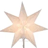 Sensy Lös Pappersstjärna 34cm Vit