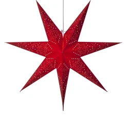SENSY Pappersstjärna 70cm Röd