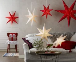 SENSY Pappersstjärna 70cm Röd