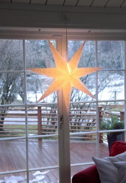 Sensy Pappersstjärna 100cm Vit