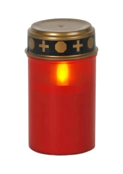 SERENE LED-Gravljus 12cm LED Röd