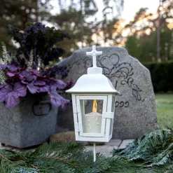 SERENE Lykta 45cm Vit