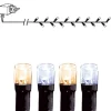 SERIE LED Ljusslinga 4m 40LED IP44 Varmvit & Kallvit Svart