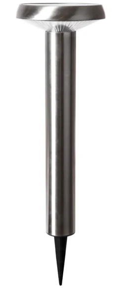 SEVILLA Solcells-Pollare 45cm Rostfritt Stål